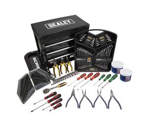 Sealey SCR18COMBO, Mechanic's Utility Seat & Tool Kit