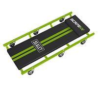 Sealey SCR75HV American-Style Creeper 36" with Steel Frame & 6 Wheels - Hi-Vis Green