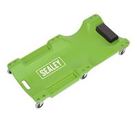 Sealey Composite Creeper Hi-Vis Green