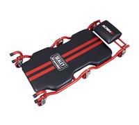 Sealey Deluxe Steel Creeper with 6 Wheels & Headrest SCR84