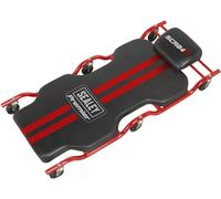 Sealey SCR84 Steel Creeper with 6 Wheels & Headrest Deluxe
