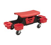 Sealey SCR91 Red Mechanic's Detailing Utility Seat