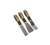 Sealey Scraper Set With Hammer Cap & Soft Grip Handles 3 Pieces Tool S0856