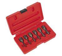Sealey AK8185 Screw Extractor Set 6Pc 3/8inSq Drive