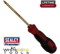 Sealey Screwdriver Phillips #1 x 75mm Non-Sparking Premier