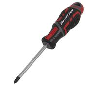 Sealey Screwdriver Pozi 1 X 75mm Gripmax - Daily Professional Use Tool Ak4365