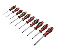 Sealey Screwdriver Set 10pc TRX-Star GripMAX® - Red