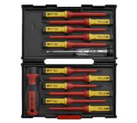 Sealey AK6128 13PC Interchangeable Screwdriver Set - VDE Approved
