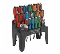 Siegen by Sealey - Hammer-Thru 44pc Screwdriver Set - Slotted Phillips Pozi TRX