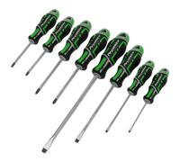 Sealey Screwdriver Set 8pc GripMAX® - Hi-Vis Green