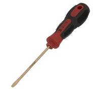 Sealey Non Sparking Slotted Screwdriver 3mm 75mm