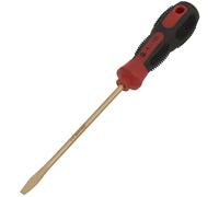 Sealey Ns093 Screwdriver Slotted 4 X 100mm - Non-Sparking