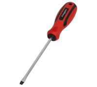 Sealey Screwdriver Slotted With Contoured Soft Grip Handle 5 X 125mm S01173