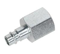 Sealey Screwed Adaptor Female 1/2"bsp Pack Of 2 Ac86