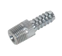 Sealey Screwed Air Tool Tailpiece Male 1/4"BSPT 5/16" Hose Pack of 5 AC39