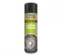 Sealey Copper Grease Aerosol SCS016S Lubricant 500ml