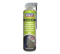 Sealey SCS018S 500ml Universal Maintenance Lubricant with Easy-Straw Spray Head & PTFE