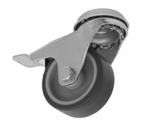Sealey SCW250SBLEM 50mm Castor Wheel with Bolt Hole & Total Lock