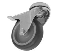 Sealey SCW275SBLEM 75mm Castor Wheel with Bolt Hole & Total Lock