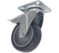 Sealey SCW275SPL Castor Wheel Swivel Plate With Total Lock Ø75Mm