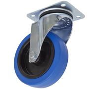 Sealey SCW3125SP Castor Wheel Swivel Plate Ø125Mm