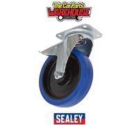 Castor Wheel Swivel Plate with Total Lock Ø200mm