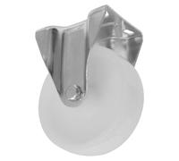 Heavy-Duty Nylon Castor Wheel Fixed Plate Ø125mm - Trade