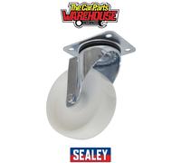 Sealey SCW4125SP Castor Wheel Swivel Plate Ø125Mm