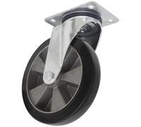 Sealey SCW5125SPEM Heavy-Duty Rubber Swivel Castor Wheel Ø125Mm - Trade
