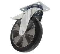 Sealey SCW5152SPLEM 152mm Castor Wheel with Swivel Plate & Total Lock