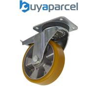 Sealey SCW5160SPL 160mm Castor Wheel with Swivel Plate & Total Lock