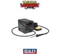 Sealey Soldering Station SD006 – 60W, LCD Display, 50–480°C, Black