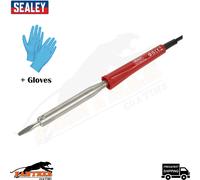 Sealey SD100 Soldering Iron 100W 230V - Heavy Duty Tool for Soldering +Gloves