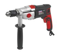 Sealey SD1000 13mm 2 Mechanical Plus Variable Speed Hammer Drill 1050W/230V
