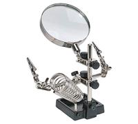 Sealey SD150H Soldering Stand Helping Hands Magnifier with Solder Iron Holder