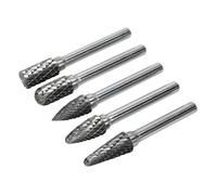 Sealey SDBCK3 Tungsten Carbide Rotary Burr Set 3Pc Ripper/Coarse