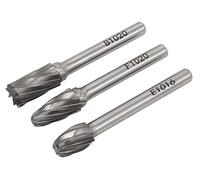 Sealey SDBCK3 Tungsten Carbide Rotary Burr Set 3pc Ripper/Coarse