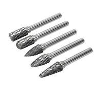 Sealey SDBK5 Tungsten Carbide Rotary Burr Set 5pc