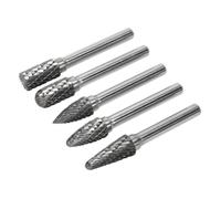 Sealey SDBK5 Tungsten Carbide Rotary Burr Set 5pc