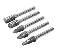 Sealey SDBK5 Tungsten Carbide Rotary Burr Set 5pc