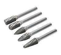 Sealey SDBK5 Tungsten Carbide Rotary Burr Set 5pc