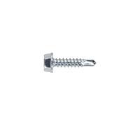 Sealey Hex Head Zinc Plated Din 7504K Self Drilling Screws 4.2mm 19mm Pack of 100
