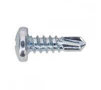 Sealey SDPH4213 Self-Drilling Screw 4.2 X 13Mm Pan Head Phillips Zinc Pack Of 100