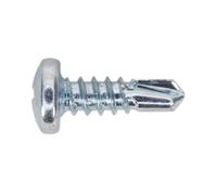 Sealey SDPH4213 Zinc Plated Self-Drilling Pan Head Phillips Screw 4.2 x 13mm -