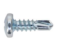 Sealey SDPH4219 Self Drilling Screw 4.2 x 19mm Pan Head Phillips Z...