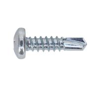 Sealey SDPH4819 Zinc Plated Self-Drilling Pan Head Phillips Screw 4.8 x 19mm -