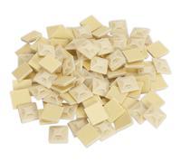 Sealey CTM2020W Self-Adhesive Cable Tie Mount 20 X 20Mm White Pack Of 100