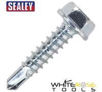 Sealey SDHX4219 Self-Drilling Screw 4.2 X 19Mm Hex Head Zinc Pack Of 100