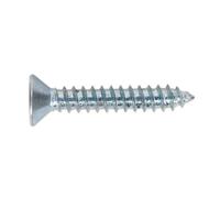 Sealey Self Tapping Screw 4.2 X 25mm Countersunk Pozi Din 7982 100 Pieces St4225