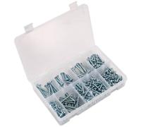 Sealey AB064STPP Self-Tapping Screw Assortment Din 798Cz 305Pc Pan Head Pozi Zinc